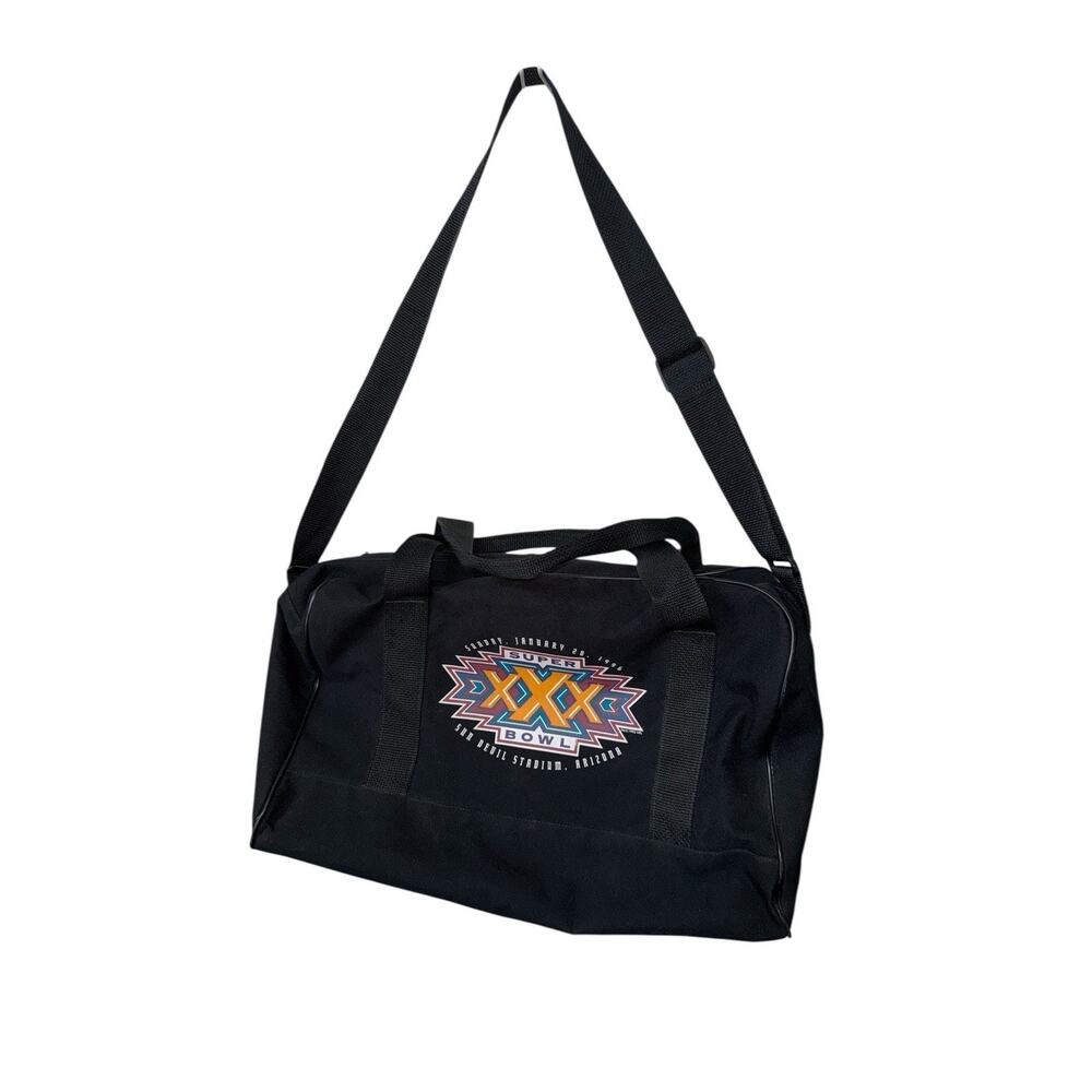 Super Bowl XXX 1996 Duffel‎ Bag Sun Devil Stadium Arizona NFL Cowboys Steelers